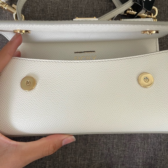 Dolce & gabbana small Sicily leather top handle bag - Picture 17 of 17